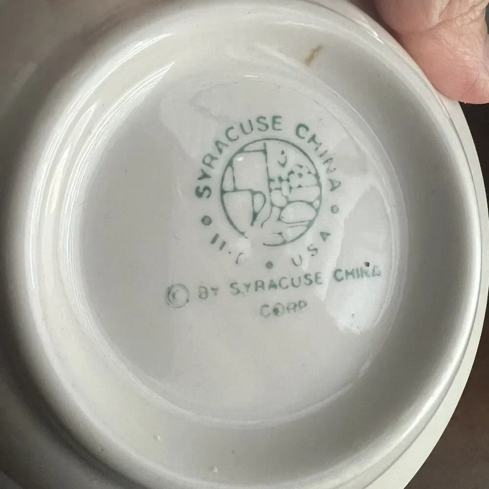Syracuse China Small Bowls Lot of 3 1980's Restaurant Ware Made In USA 5
